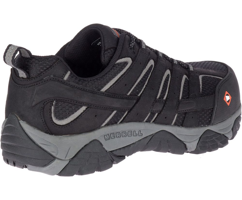 Merrell Sneakers Herre - Moab Vertex Vent Comp Toe Wide Width - Sort - VRY736245